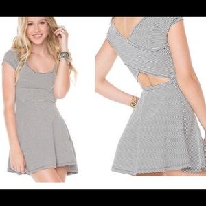 Striped Brandy Melville Bethan Skater Dress